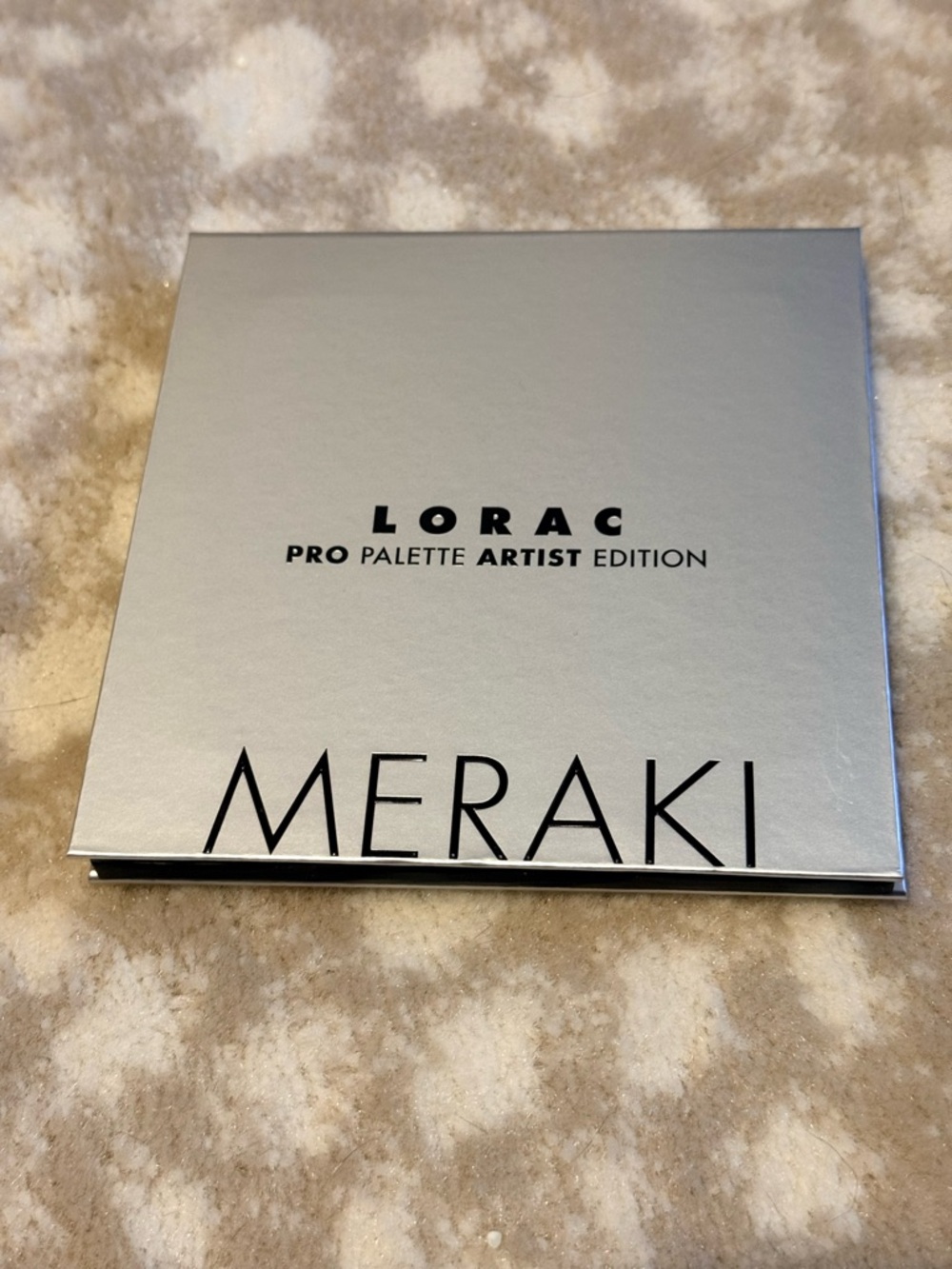 LORAC Meraki Pro Palette Artist Edition - Silver & Black